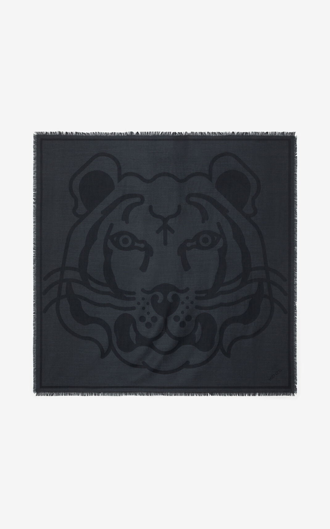 Kenzo K Tiger wool Marame Muške - Tamno Sive - Hrvatska YJTDVQ128